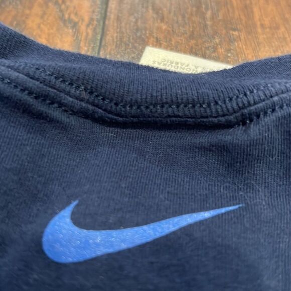 Nike Mens “Authentic Athletic Just Do It” Blue T Shirt - Silver Splash Tag Sz XL - Picture 7 of 7